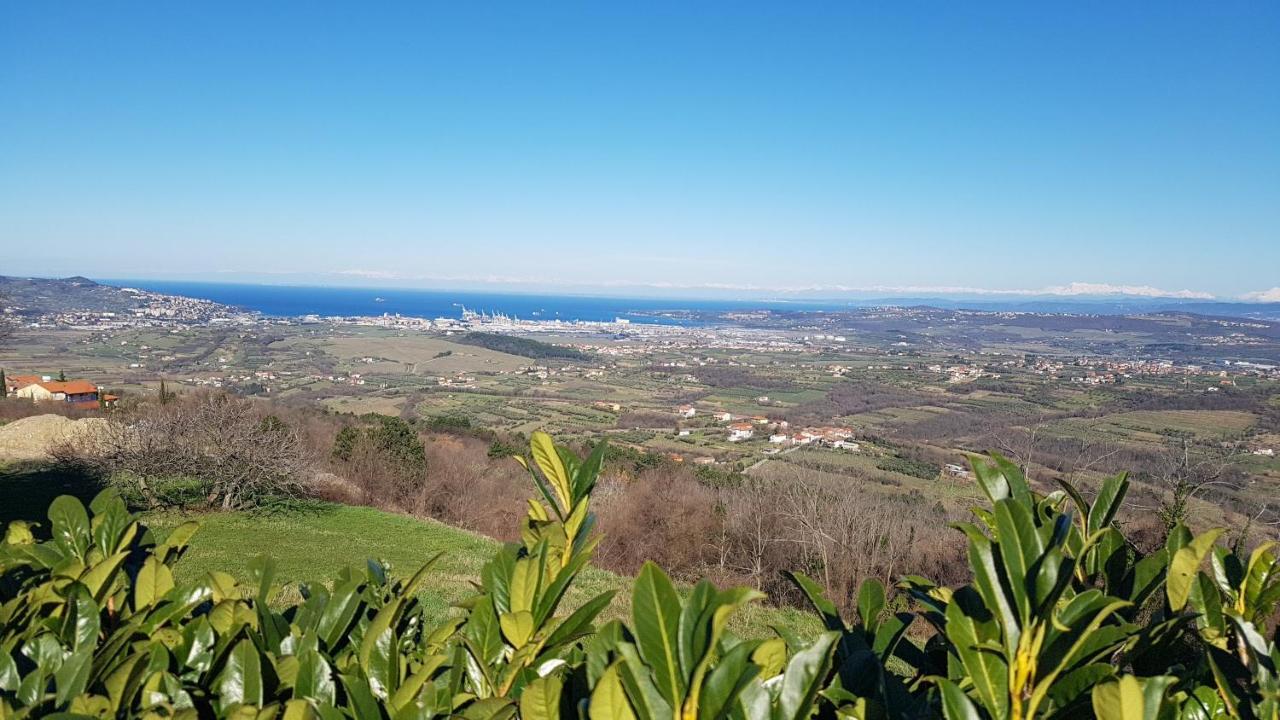 Apartma Panorama Marezige Kültér fotó