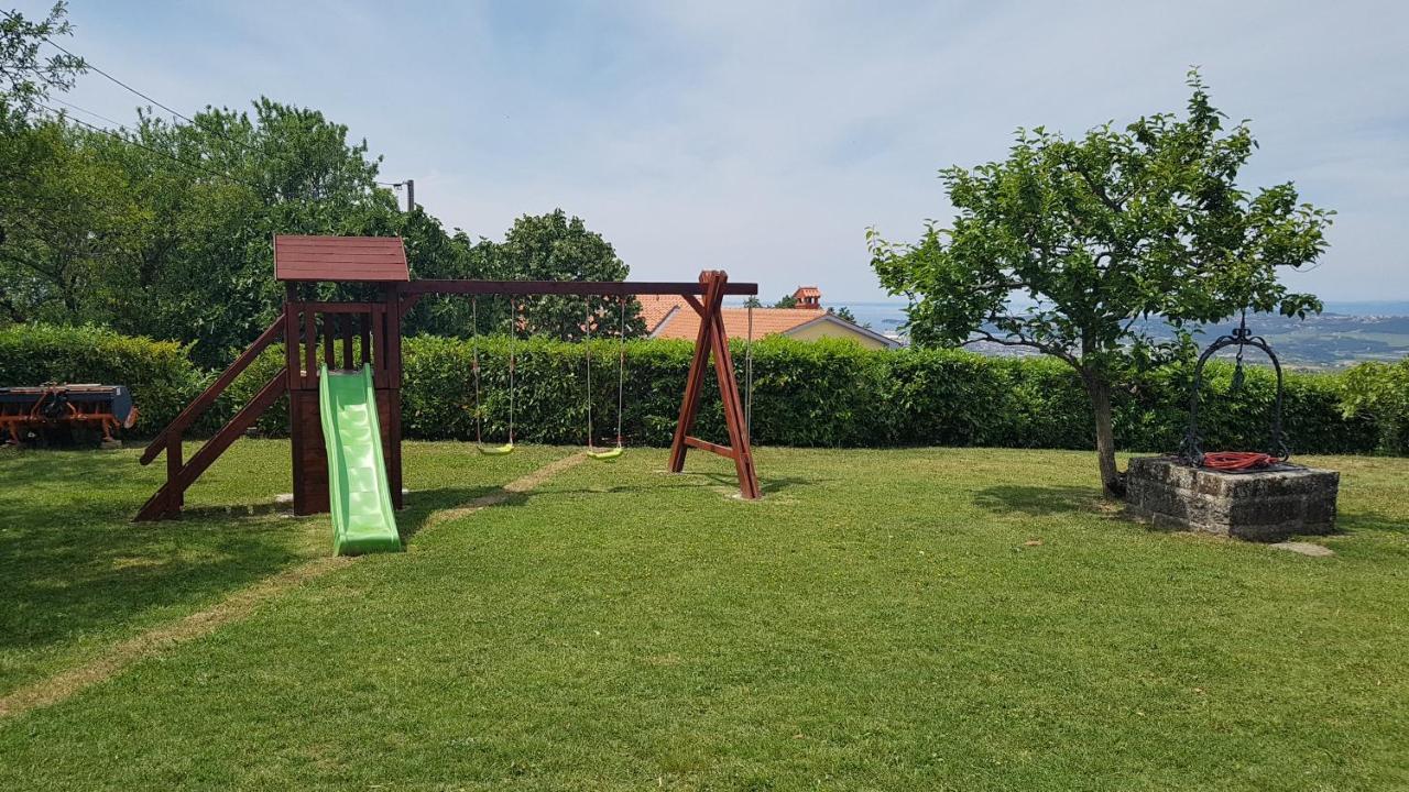 Apartma Panorama Marezige Kültér fotó