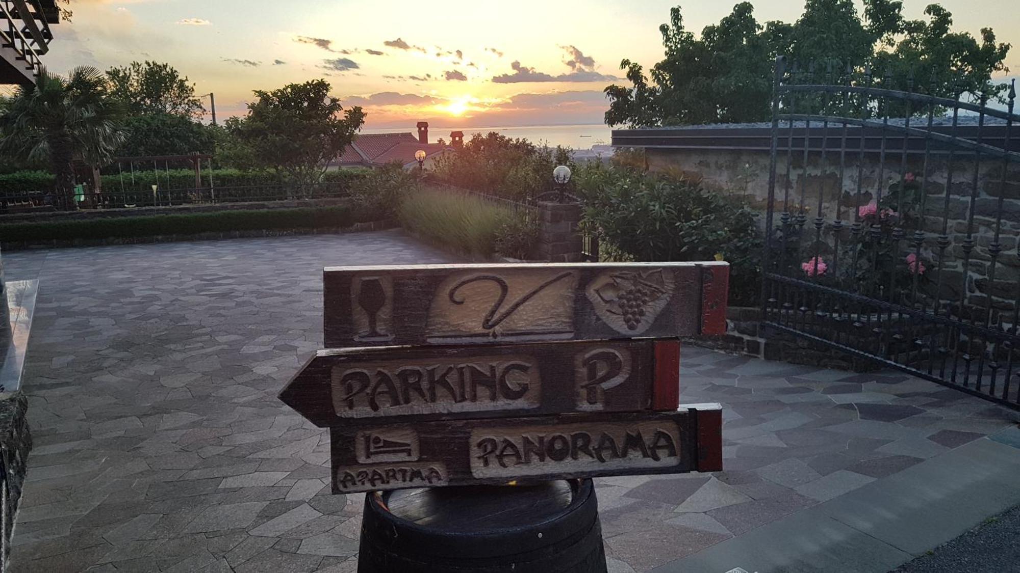 Apartma Panorama Marezige Kültér fotó