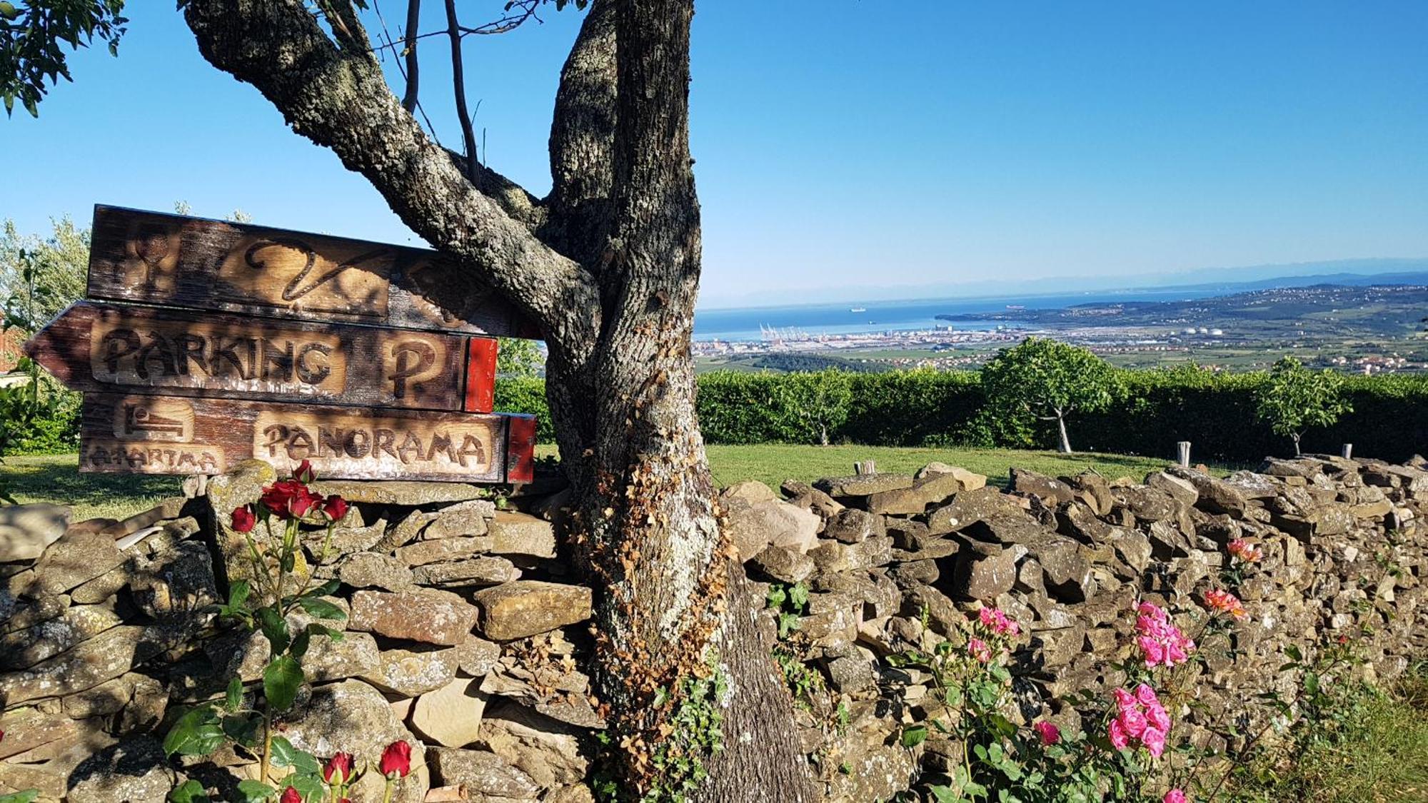 Apartma Panorama Marezige Kültér fotó