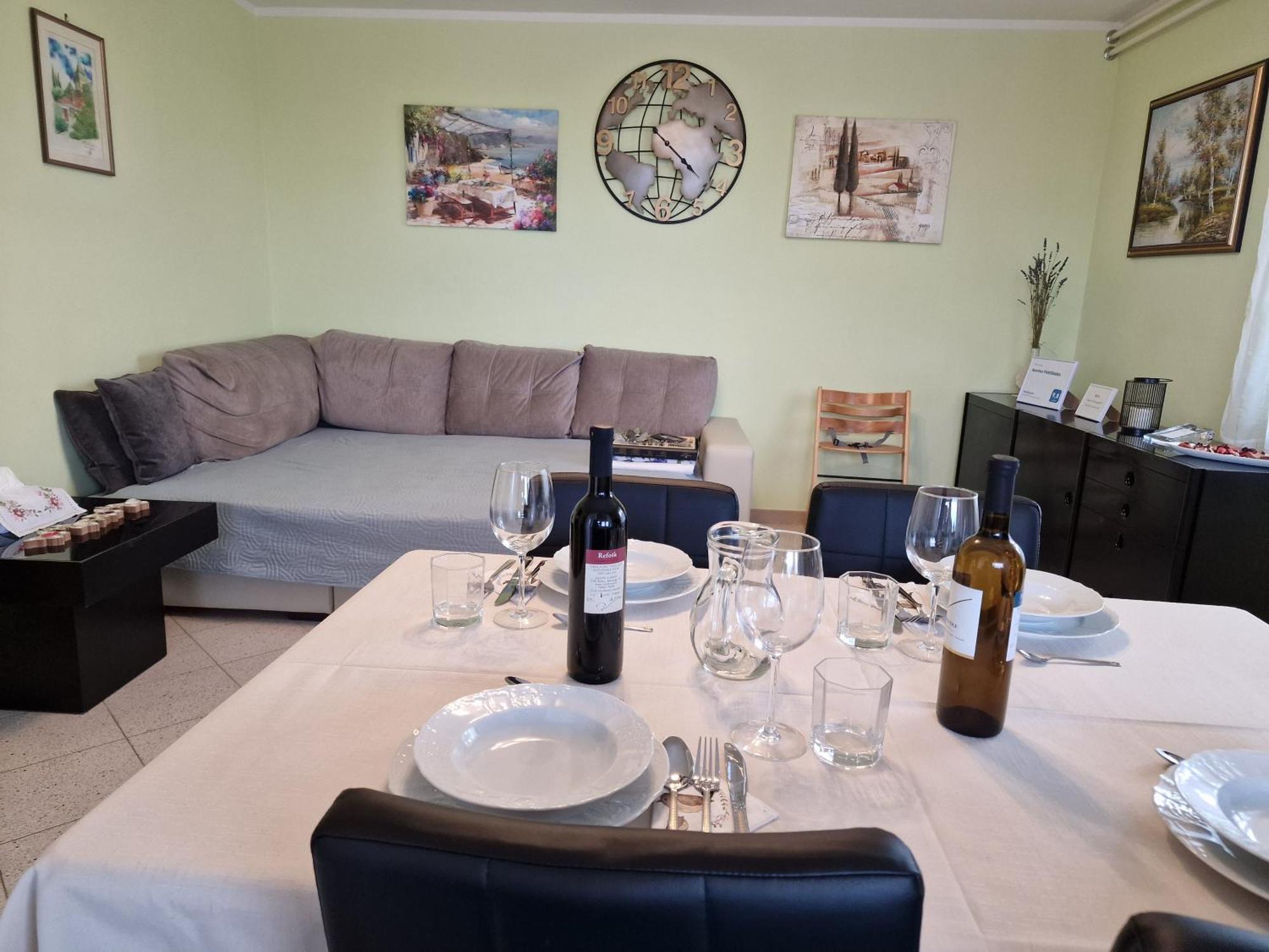 Apartma Panorama Marezige Kültér fotó