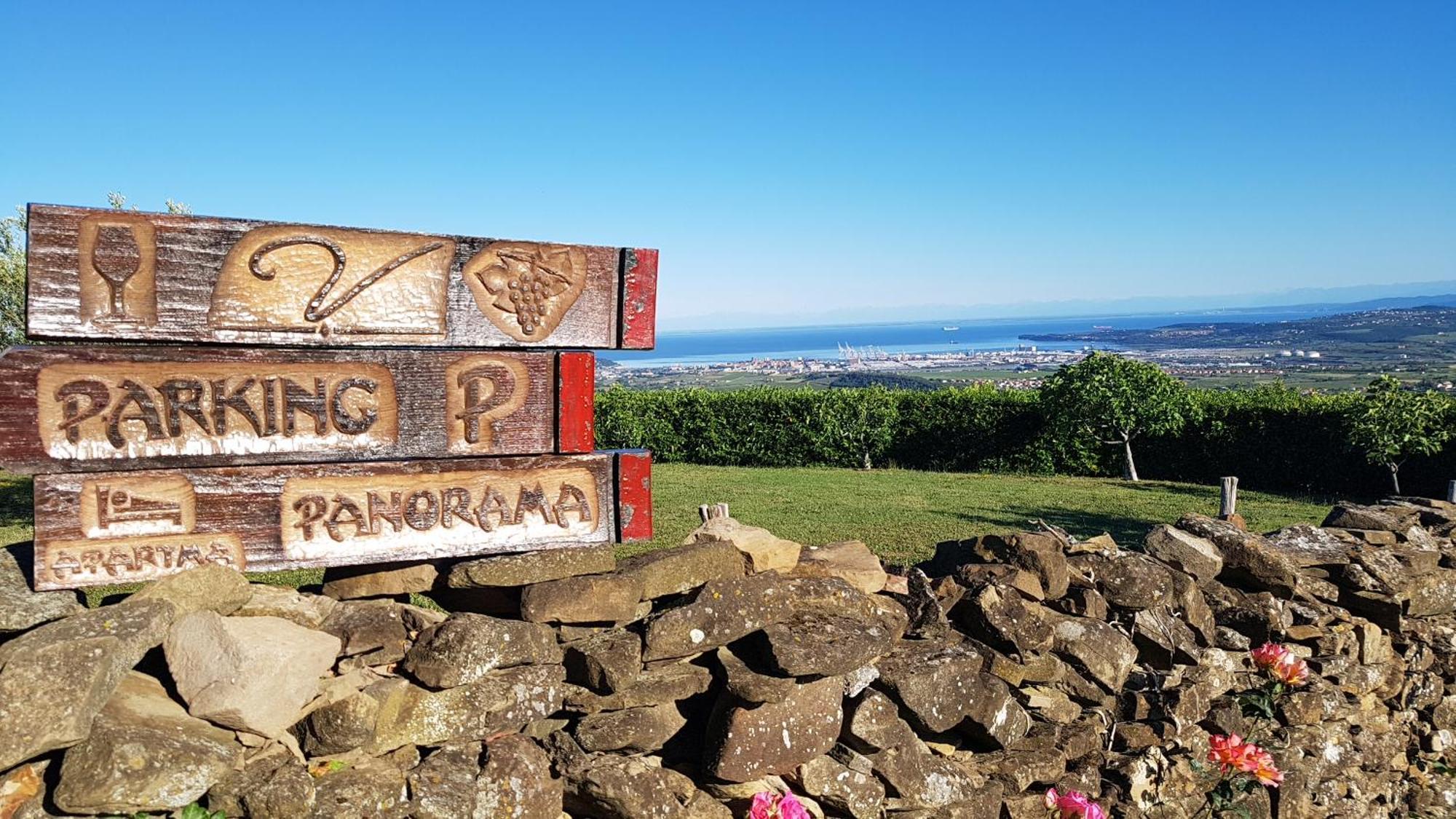Apartma Panorama Marezige Kültér fotó
